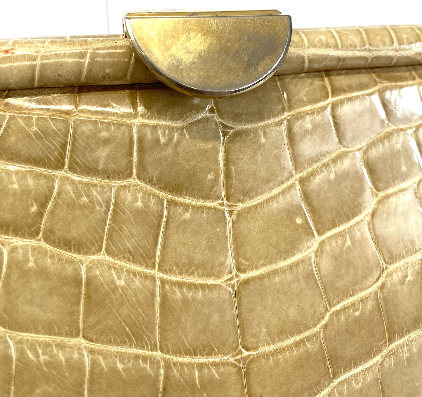 BALLY Leather Clutch Bag Authentic AA583