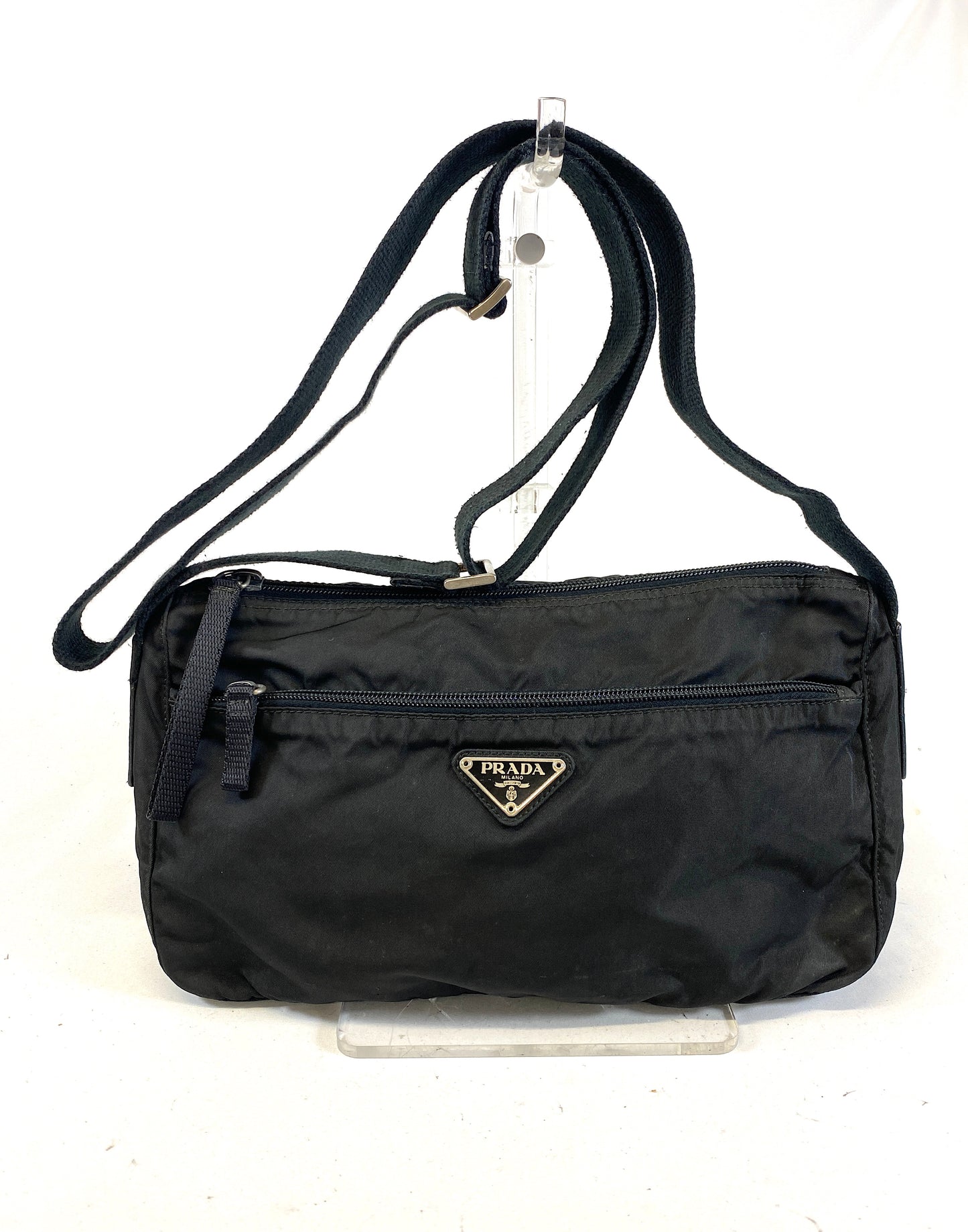 PRADA Nylon Shoulder Bag Bum bag Authentic AA588