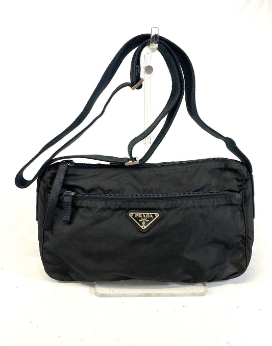 PRADA Nylon Shoulder Bag Bum bag Authentic AA588
