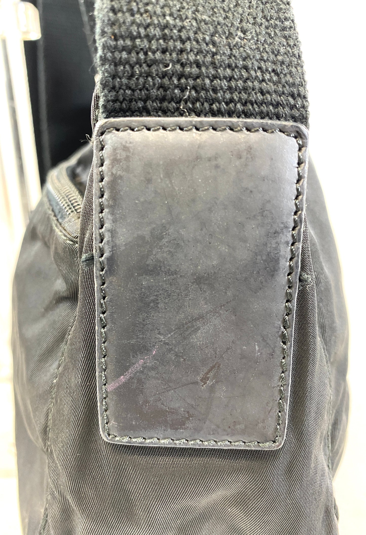 PRADA Nylon Shoulder Bag Bum bag Authentic AA588