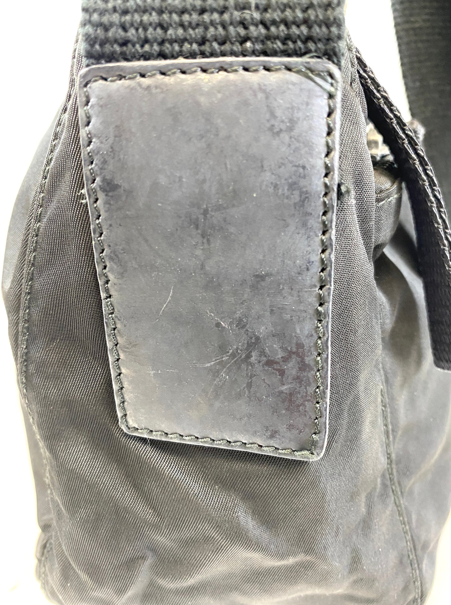 PRADA Nylon Shoulder Bag Bum bag Authentic AA588