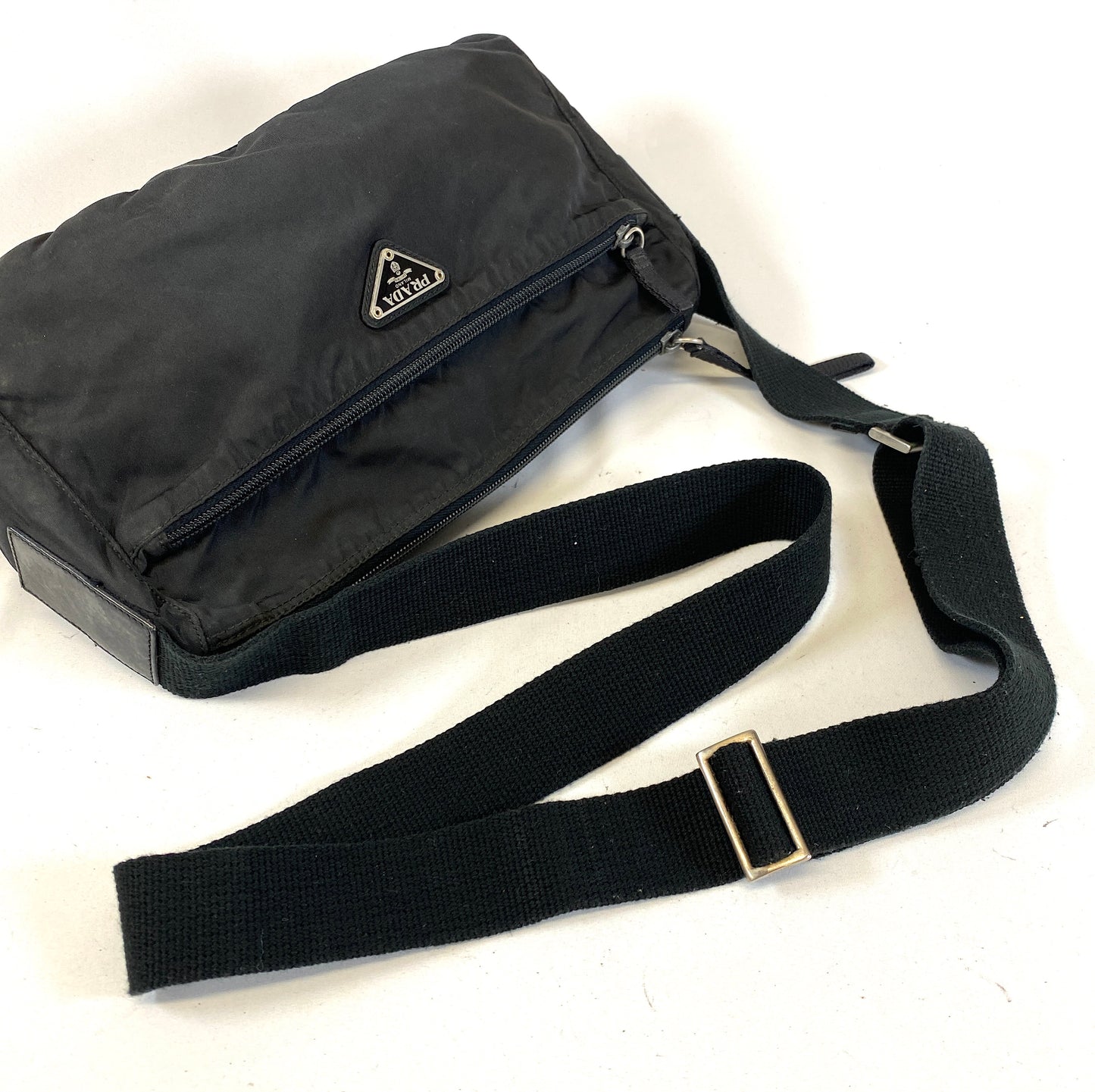 PRADA Nylon Shoulder Bag Bum bag Authentic AA588