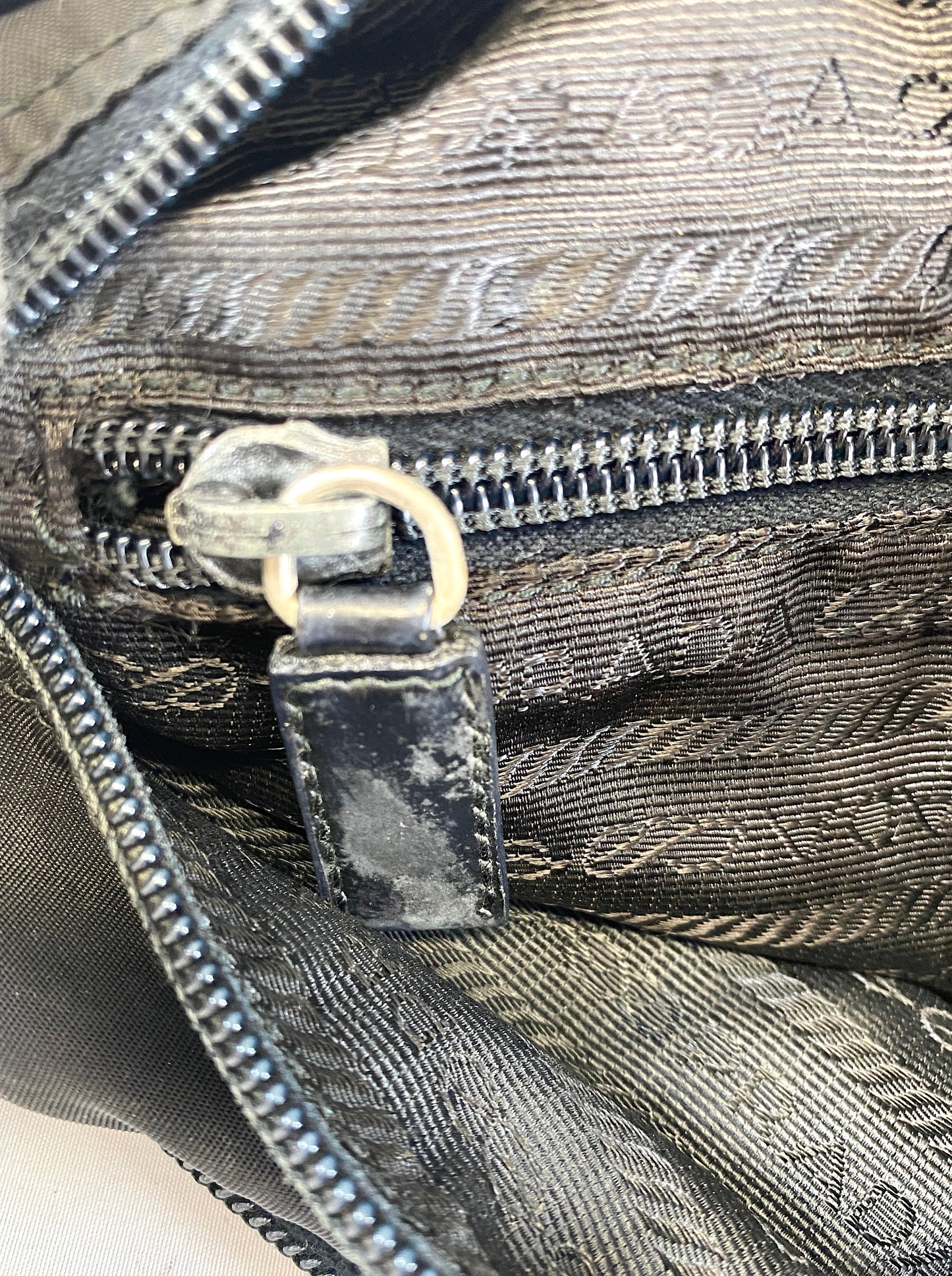 PRADA Nylon Shoulder Bag Bum bag Authentic AA588