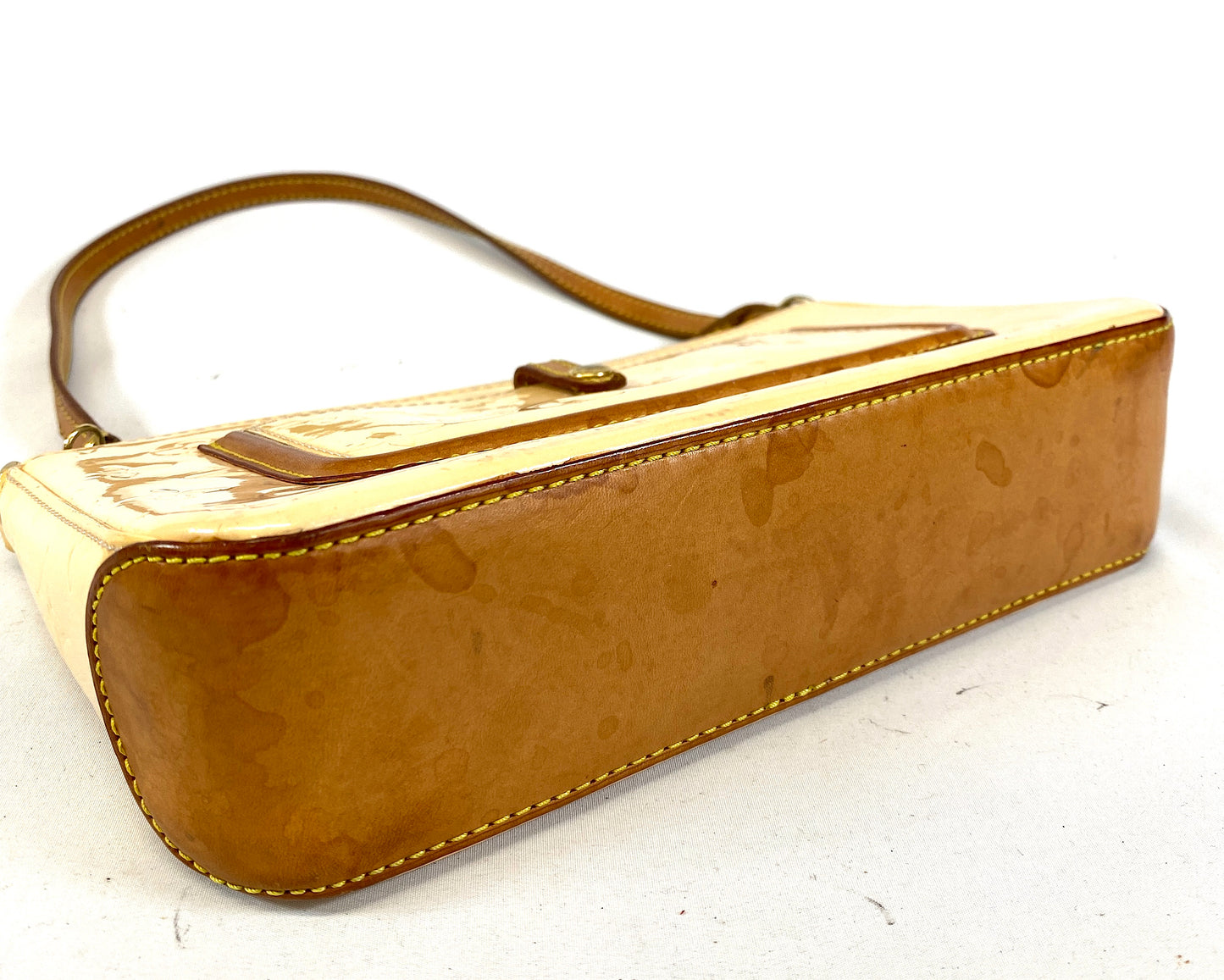 Louis-Vuitton Vernis Mallory Square Shoulder Bag Authentic AA592
