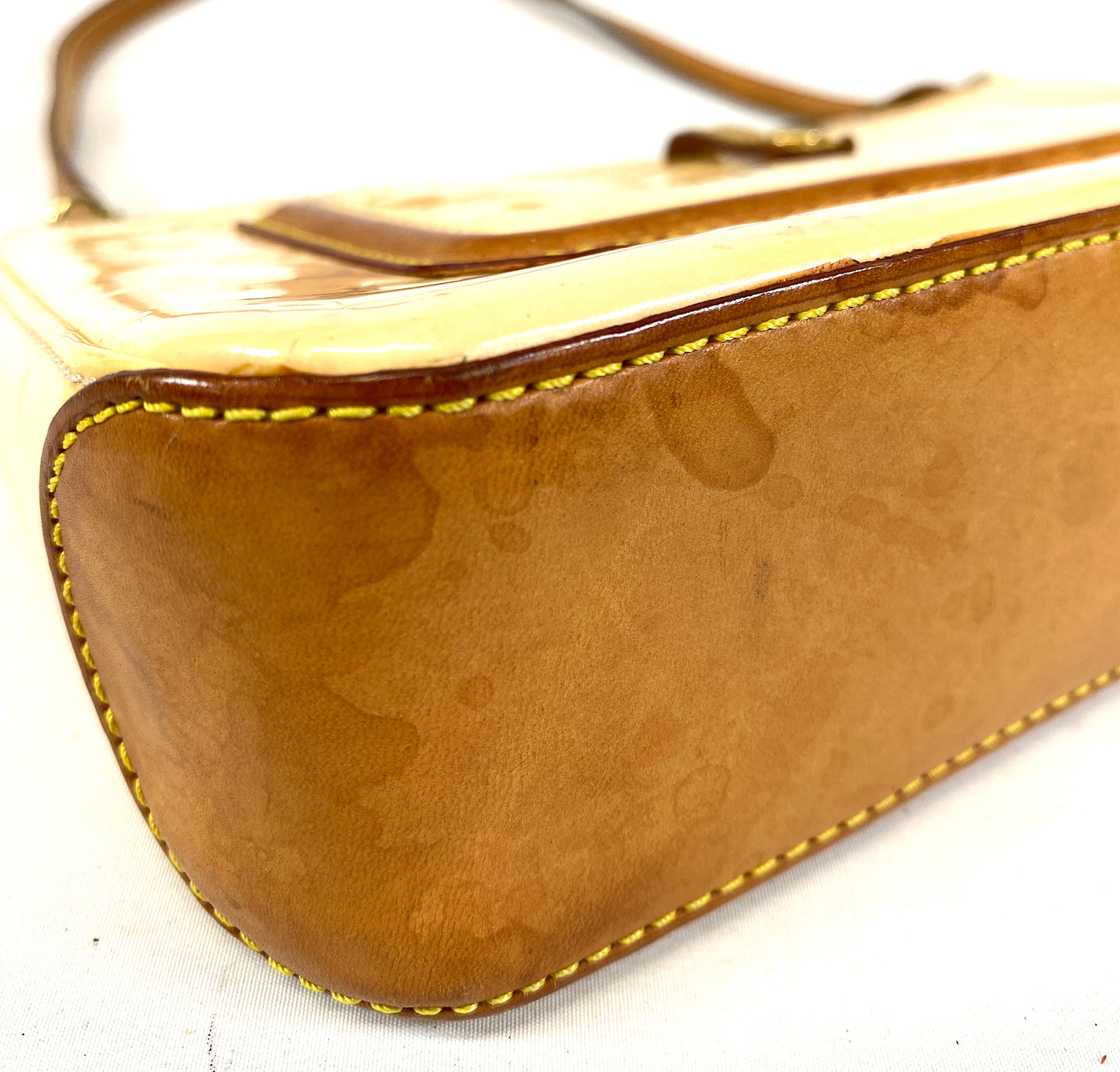 Louis-Vuitton Vernis Mallory Square Shoulder Bag Authentic AA592
