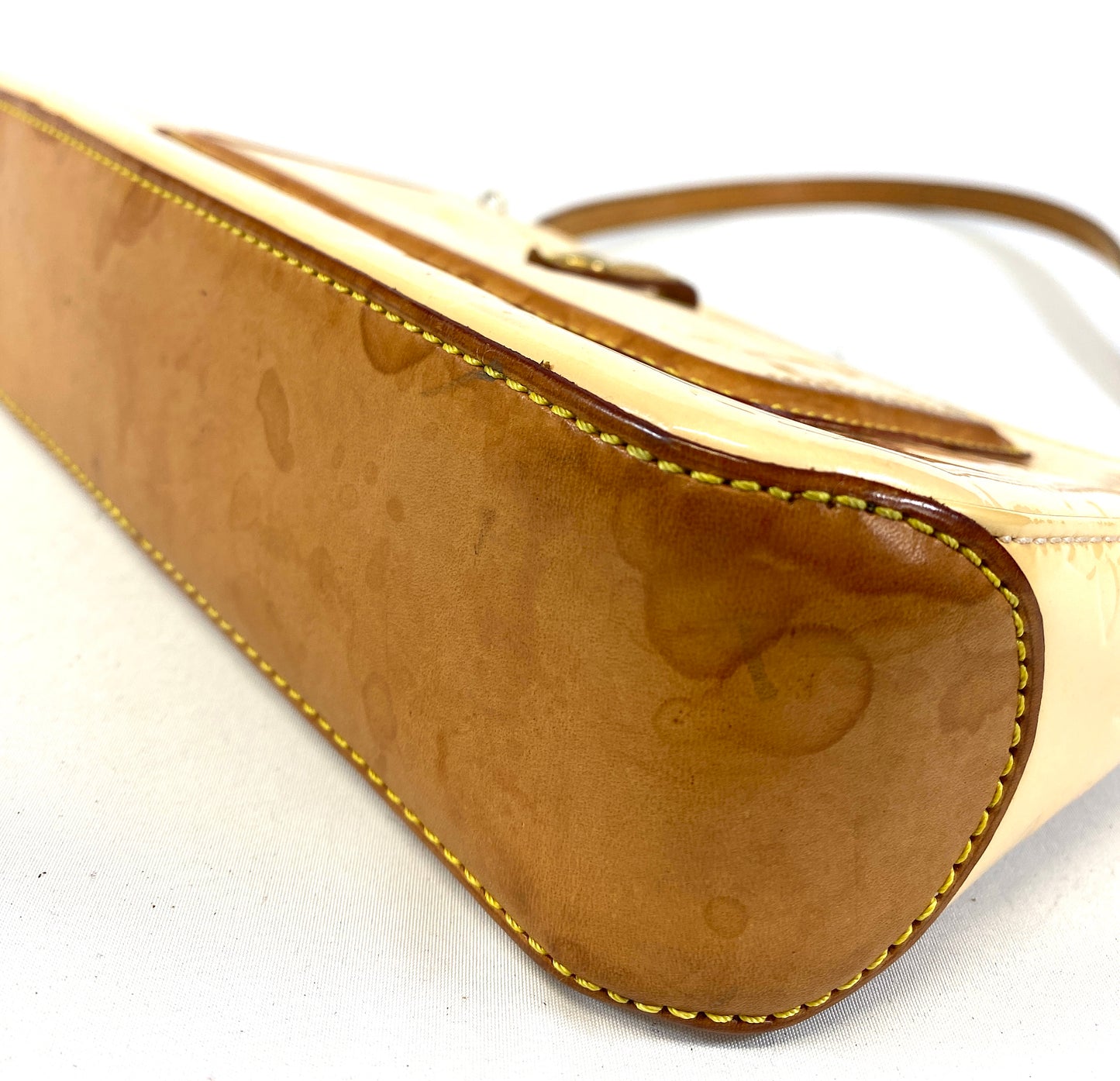 Louis-Vuitton Vernis Mallory Square Shoulder Bag Authentic AA592