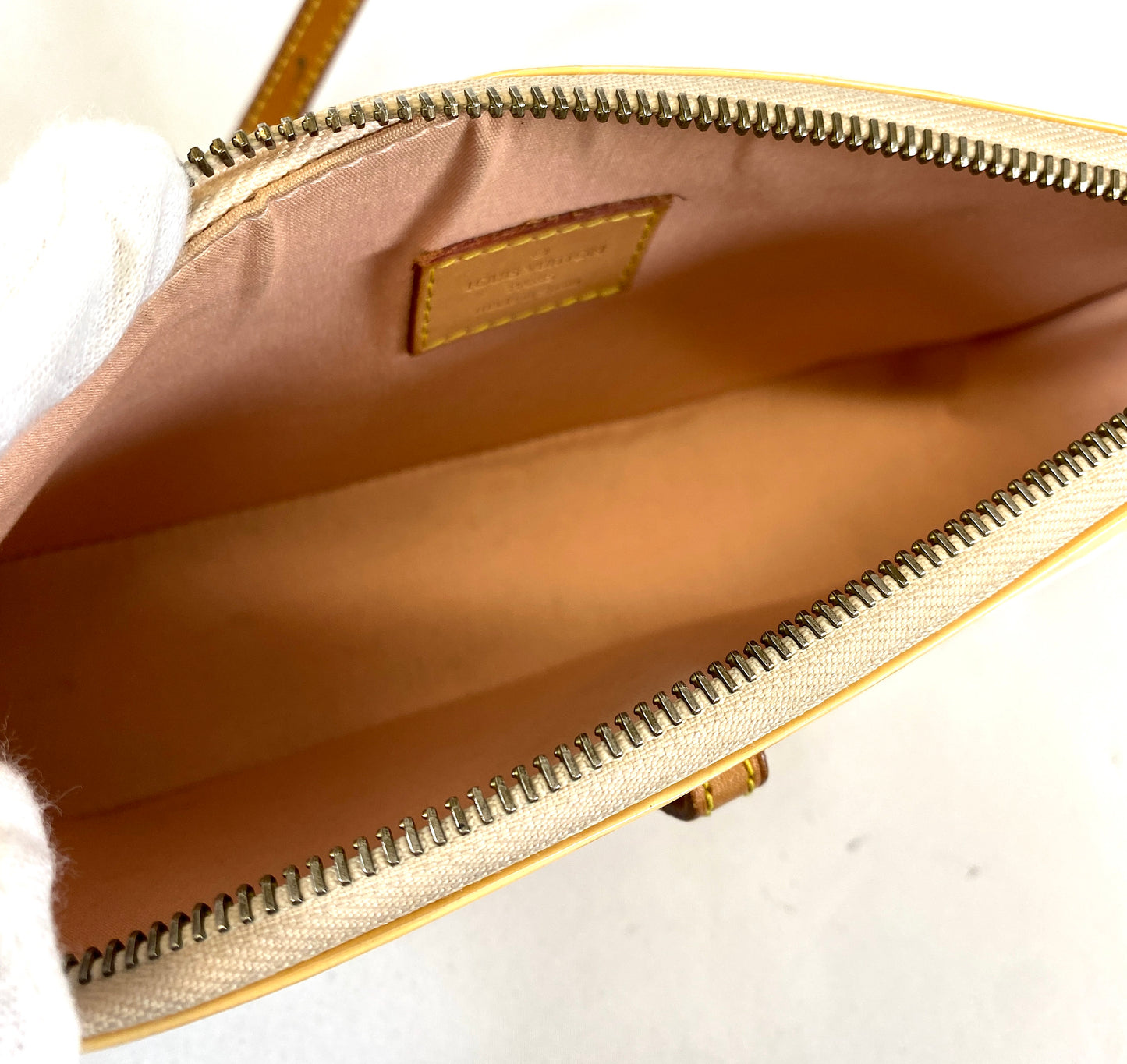 Louis-Vuitton Vernis Mallory Square Shoulder Bag Authentic AA592