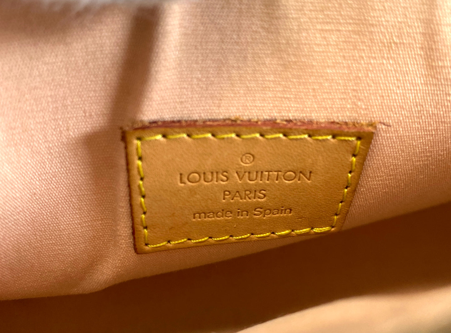 Louis-Vuitton Vernis Mallory Square Shoulder Bag Authentic AA592