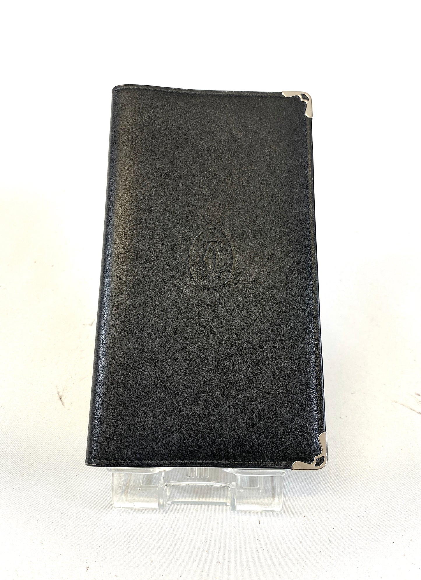 Cartier Must Do Pocket Diary Black Authentic AA591