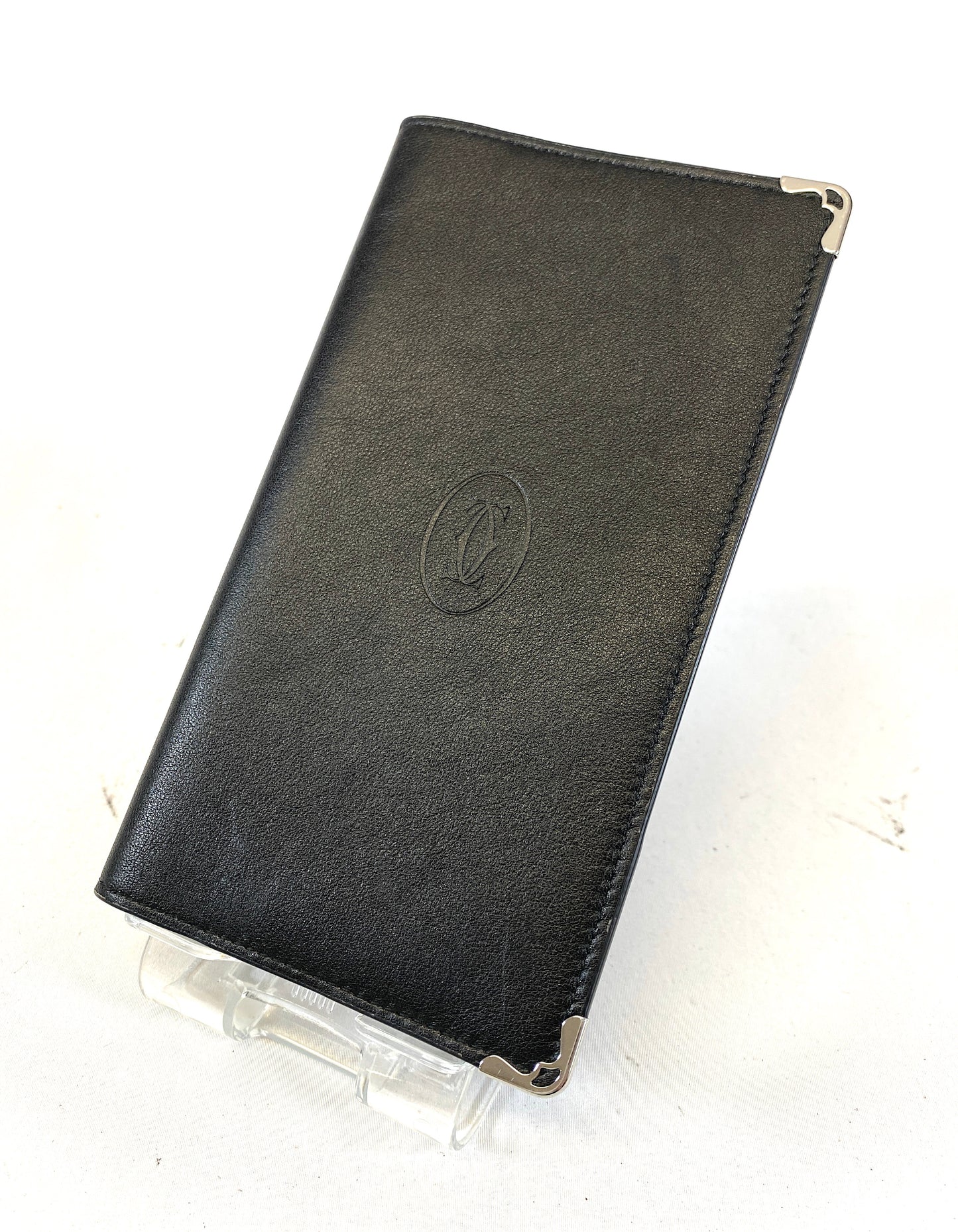Cartier Must Do Pocket Diary Black Authentic AA591