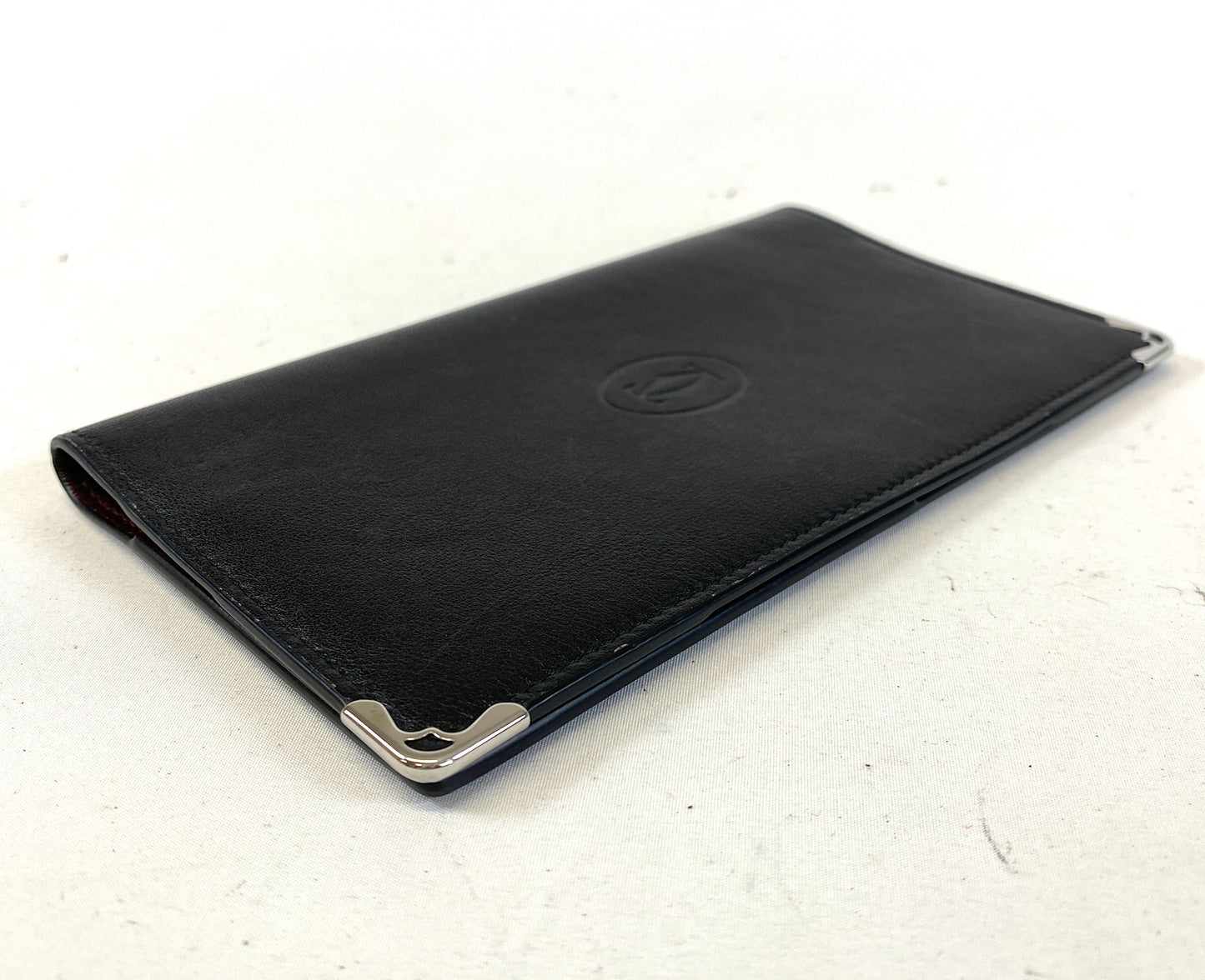 Cartier Must Do Pocket Diary Black Authentic AA591