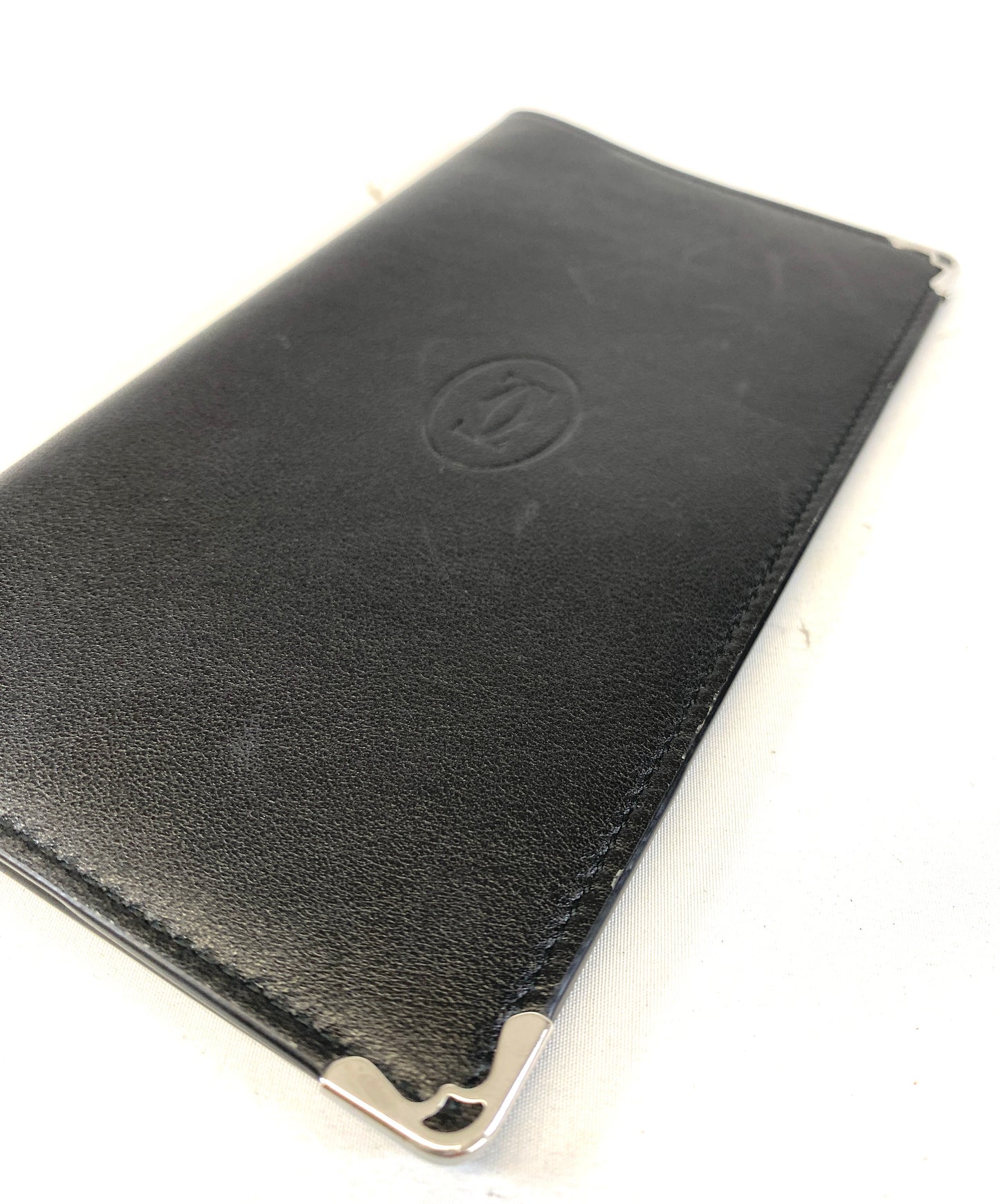 Cartier Must Do Pocket Diary Black Authentic AA591