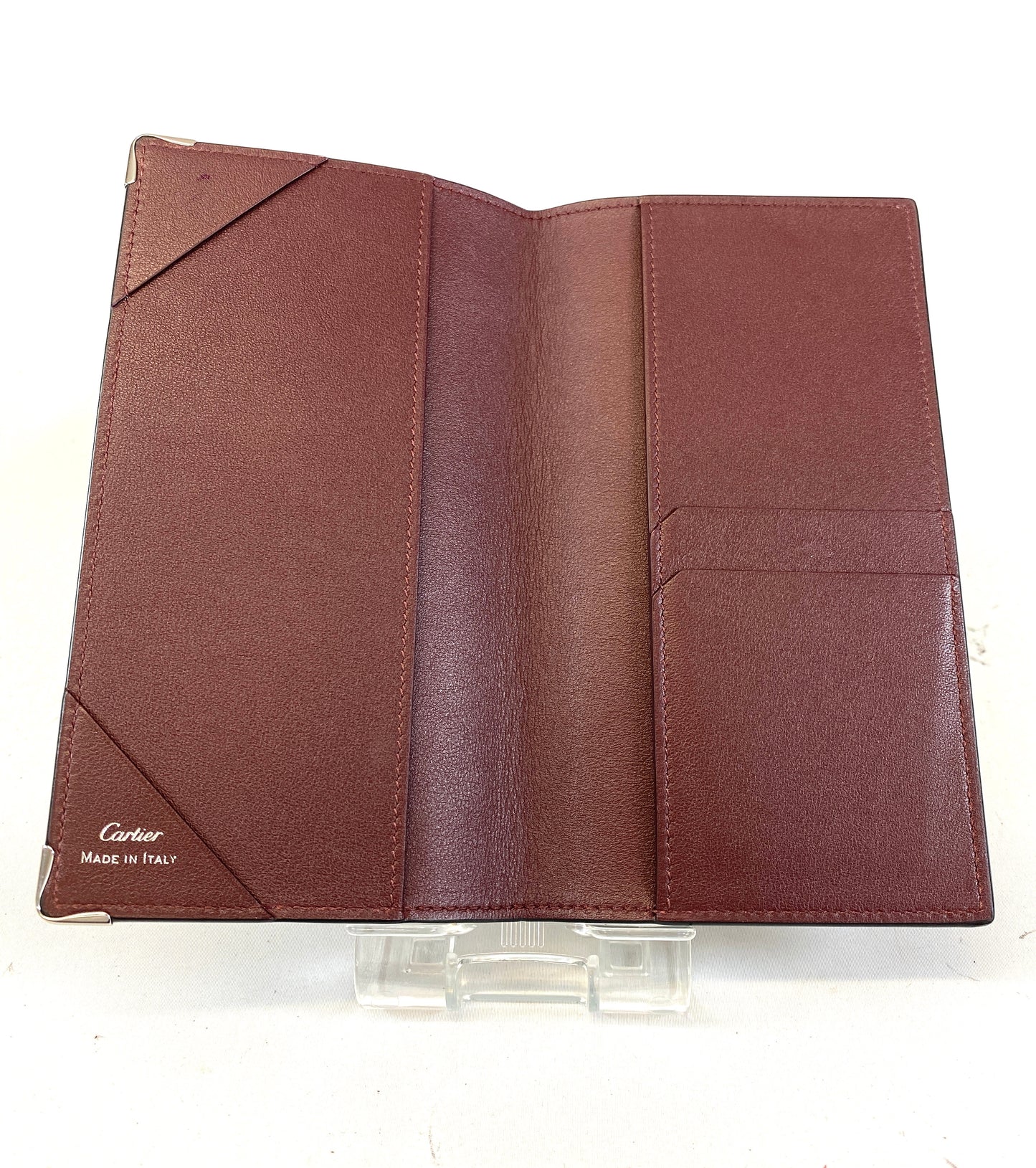 Cartier Must Do Pocket Diary Black Authentic AA591