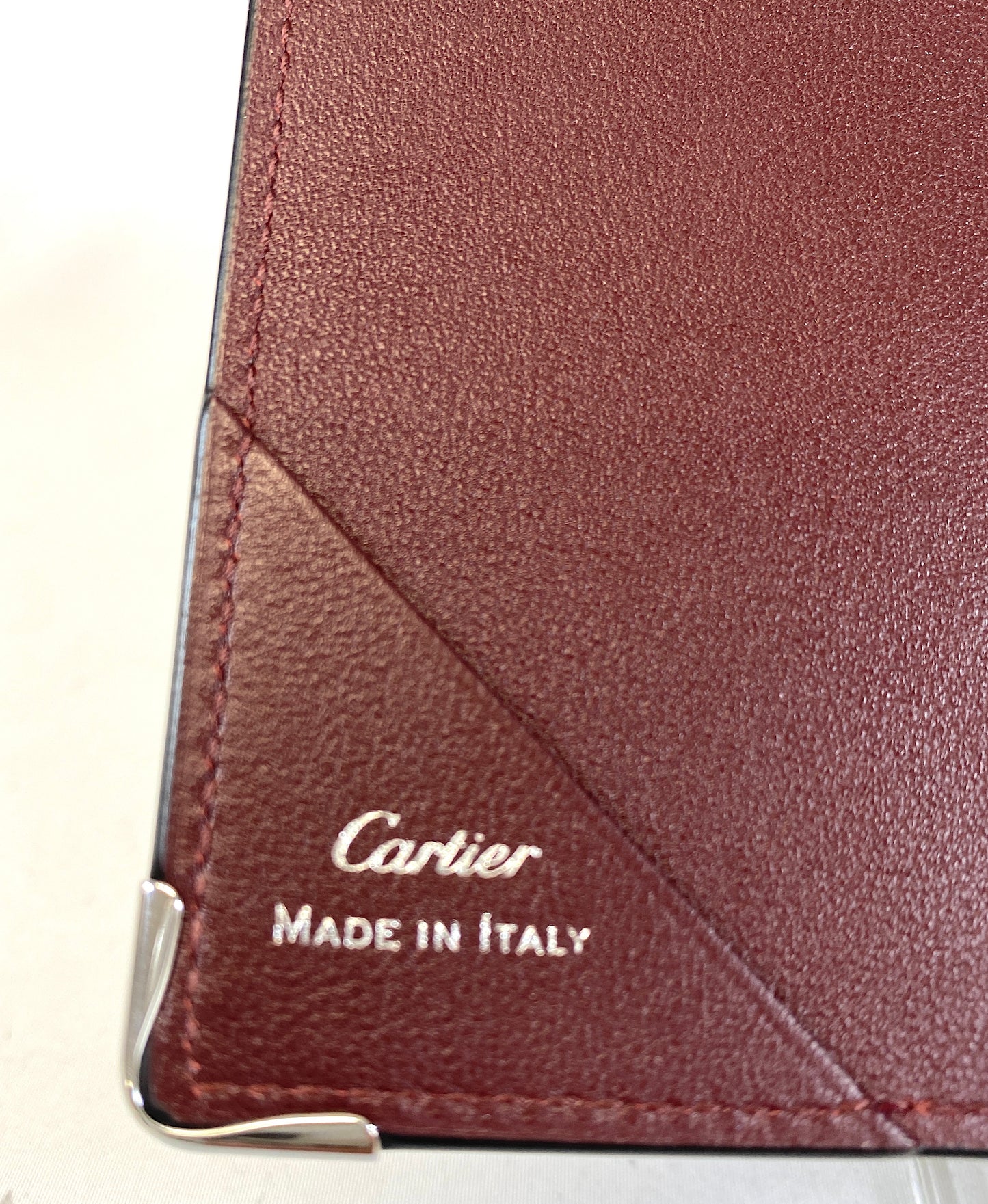 Cartier Must Do Pocket Diary Black Authentic AA591