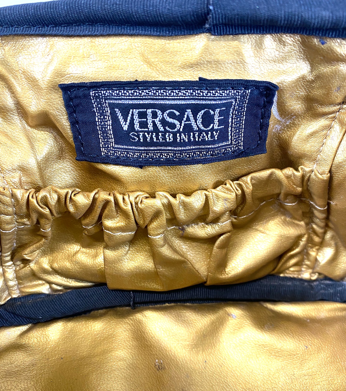 VERSACE Nylon Pouch Authentic AA53