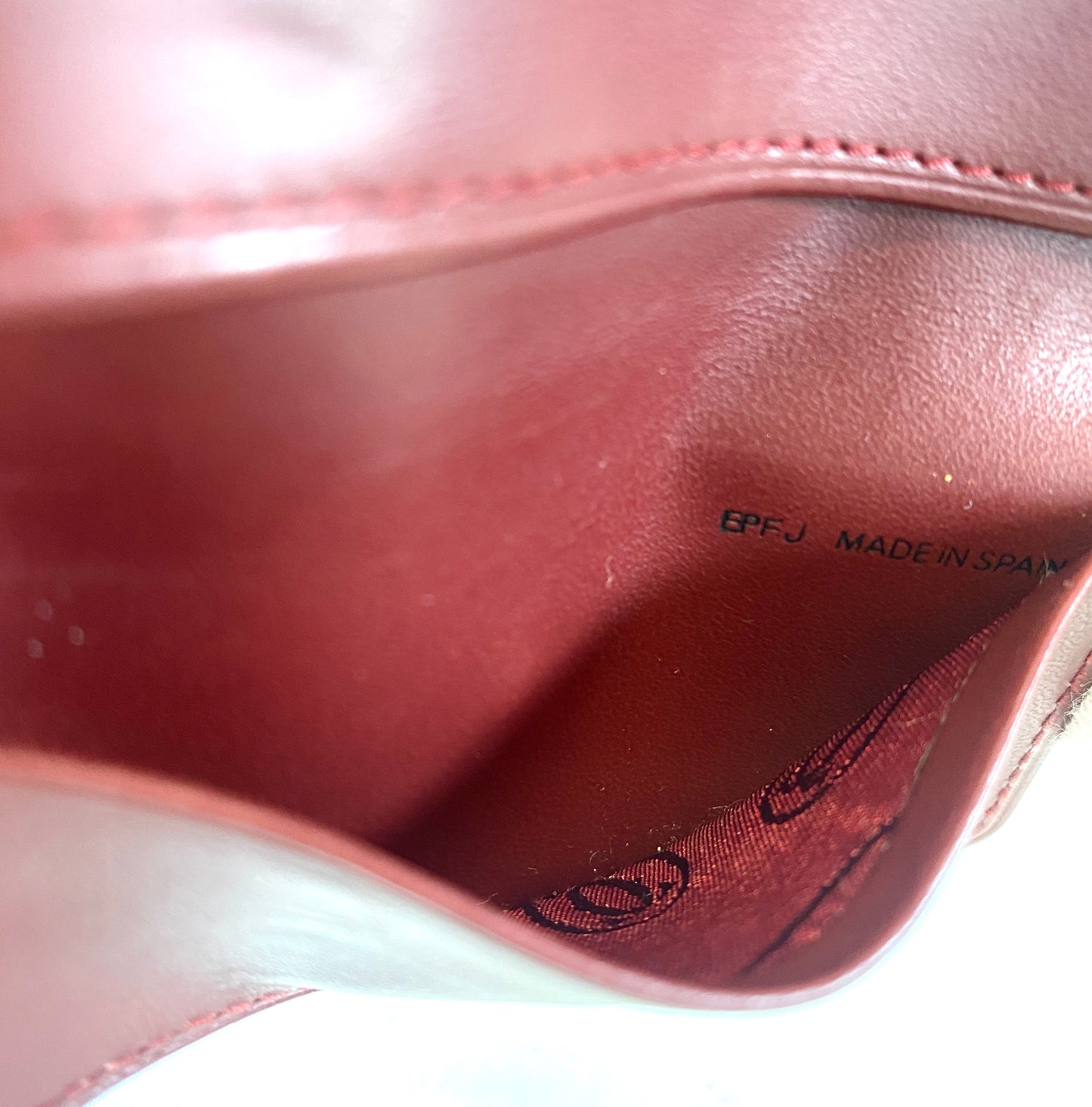 Cartier Mastline Key Case Bordeaux Authentic AA608