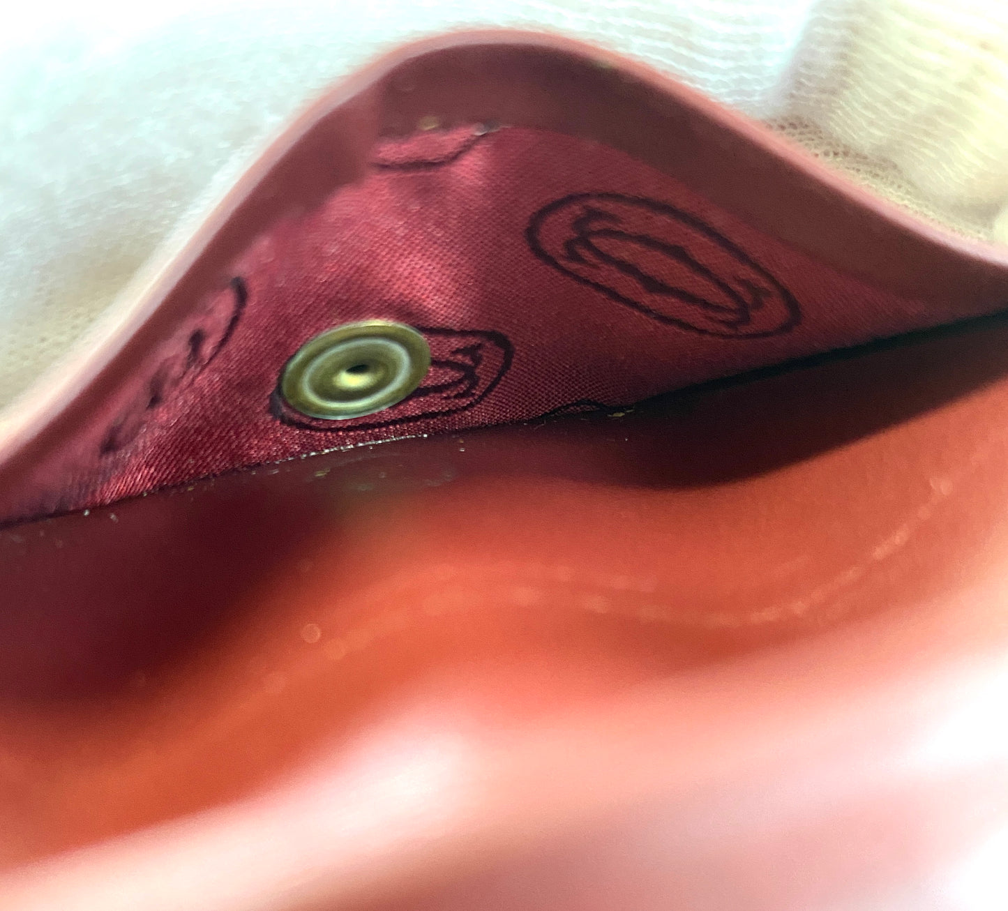 Cartier Mastline Key Case Bordeaux Authentic AA608