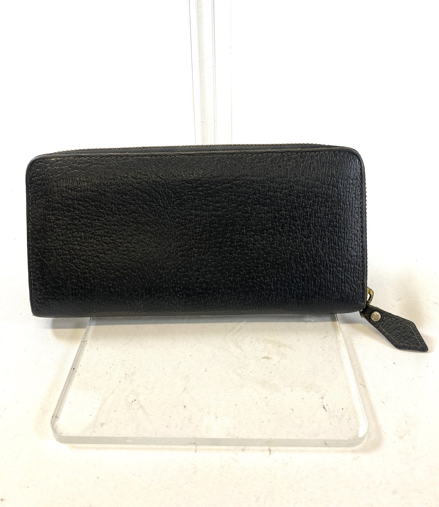 Vivienne Westwood Long Wallet Leather Round Zipper Authentic AA612