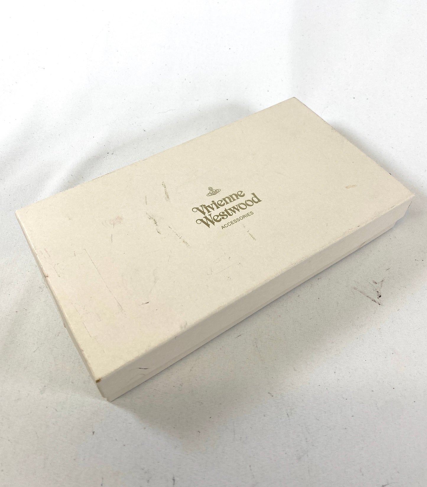 Vivienne Westwood Long Wallet Leather Round Zipper Authentic AA612