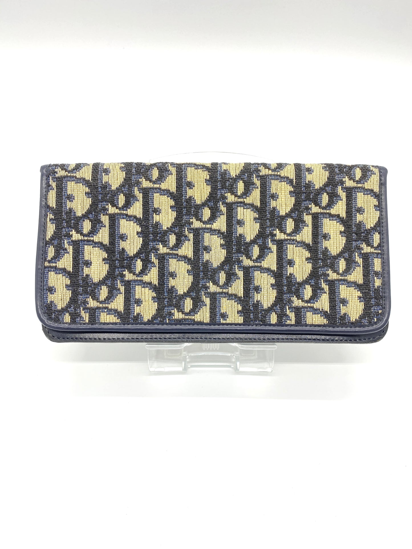 Dior Trotter Long Wallet Authentic AA632