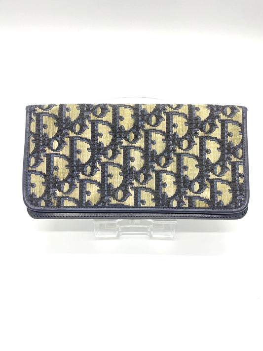 Dior Trotter Long Wallet Authentic AA632