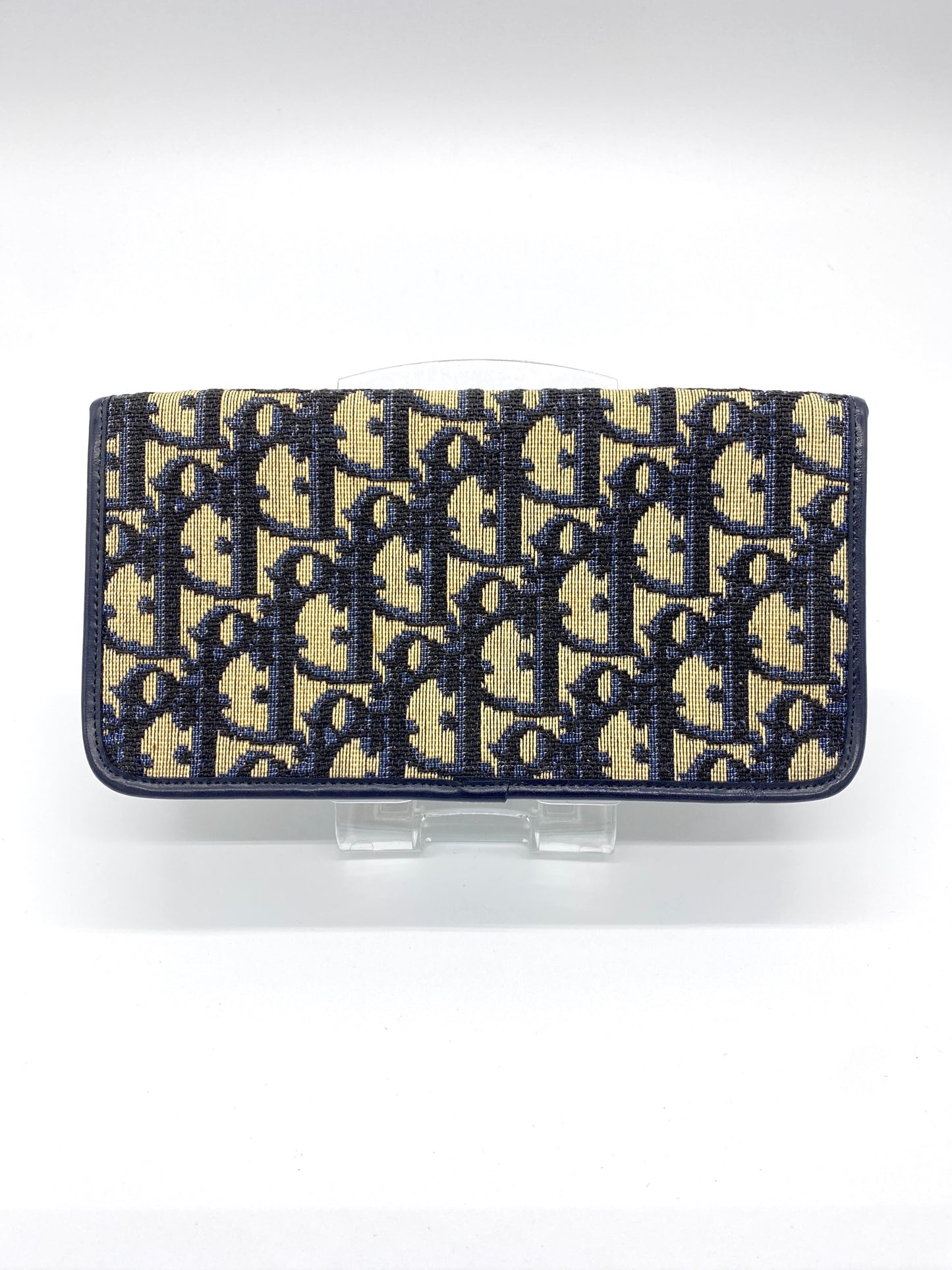 Dior Trotter Long Wallet Authentic AA632