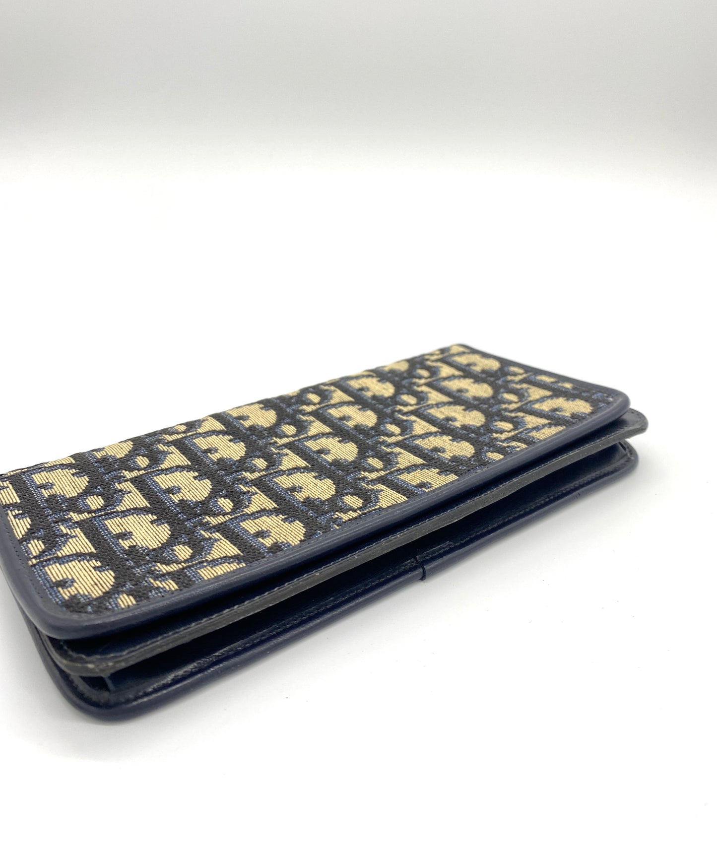 Dior Trotter Long Wallet Authentic AA632