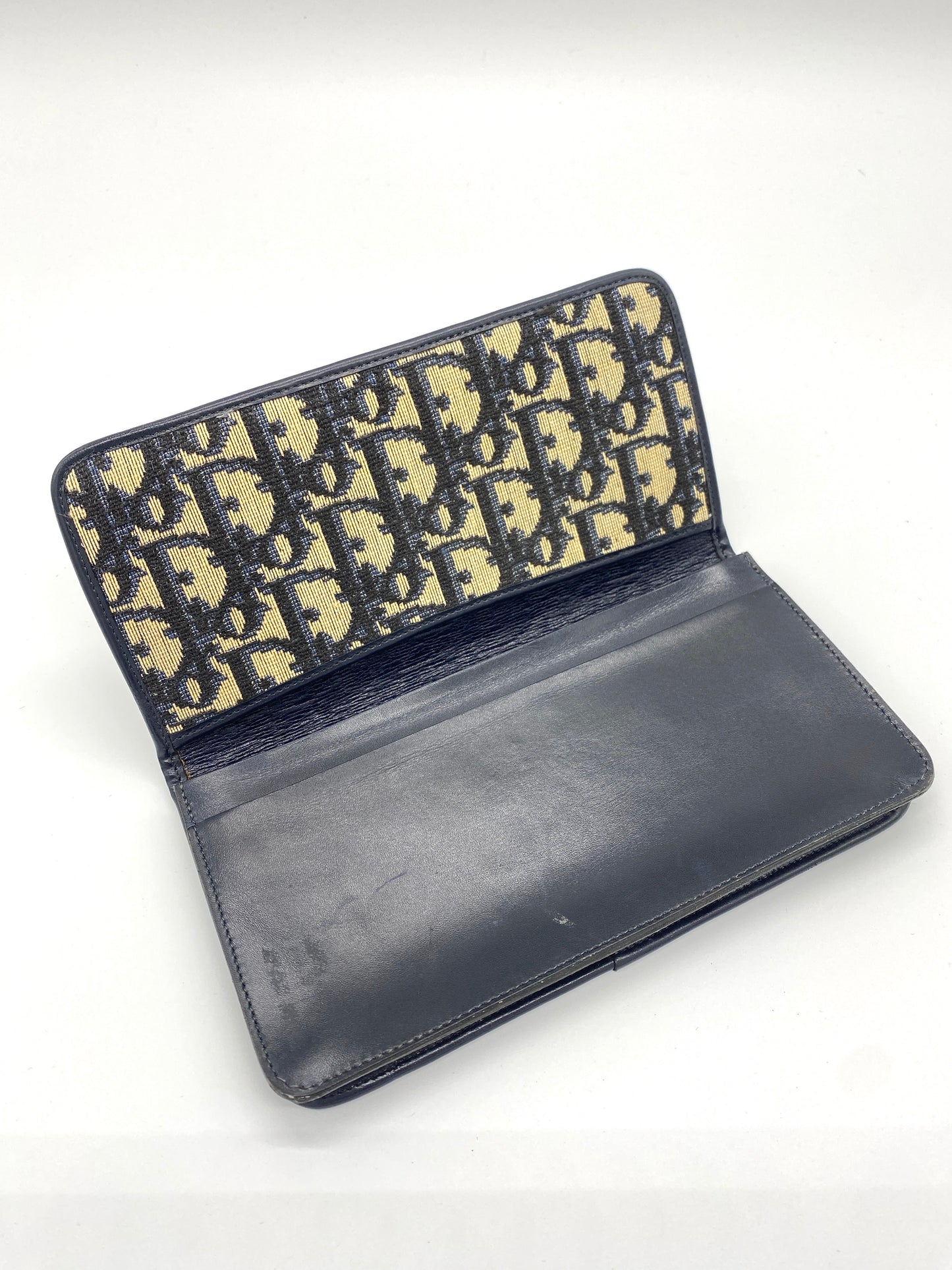 Dior Trotter Long Wallet Authentic AA632