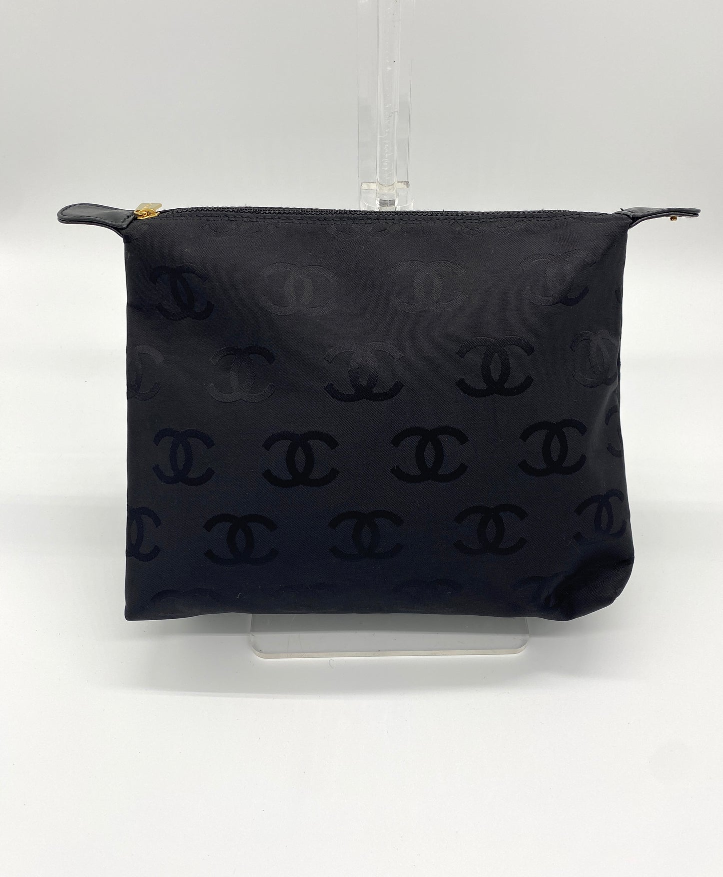 CHANEL Pouch Wild Stitch Bag in Bag Authentic AA648