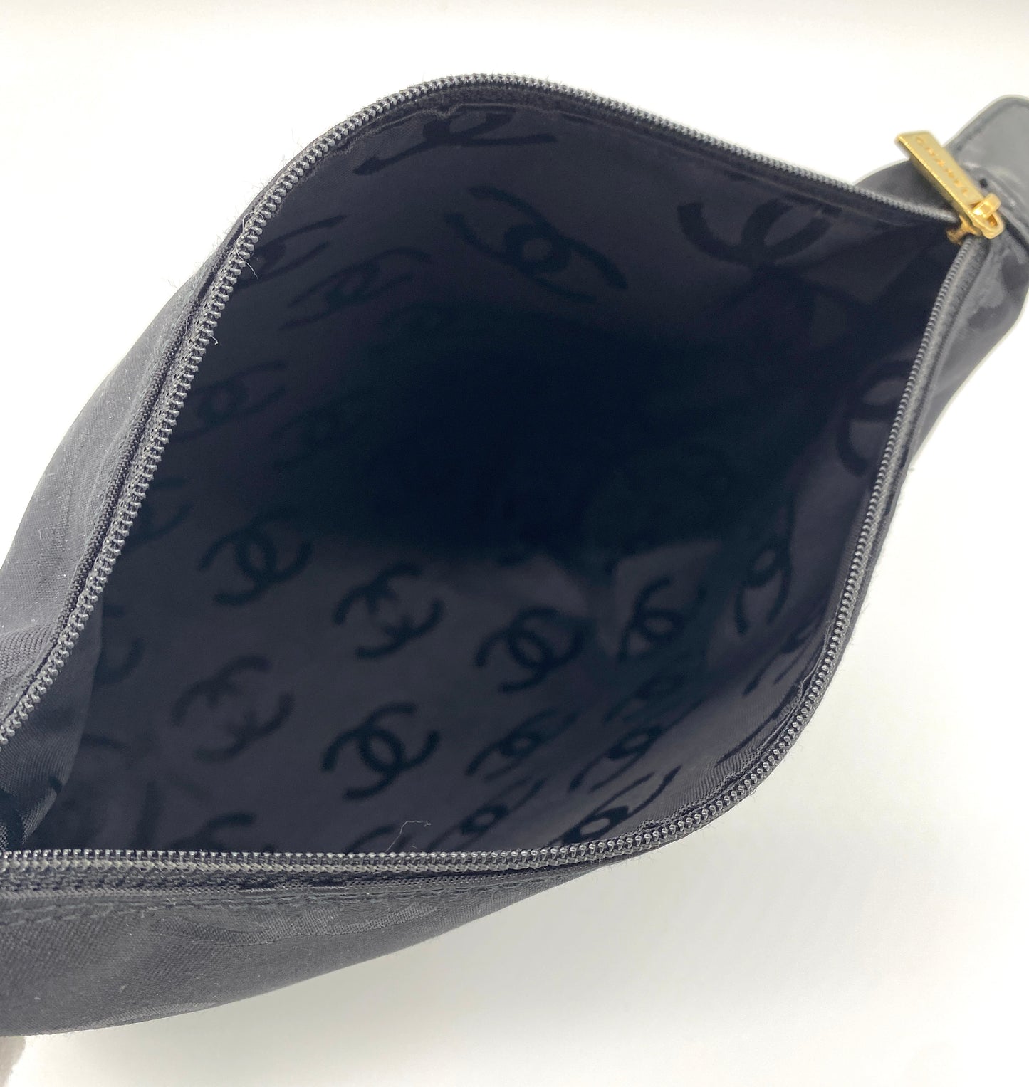 CHANEL Pouch Wild Stitch Bag in Bag Authentic AA648