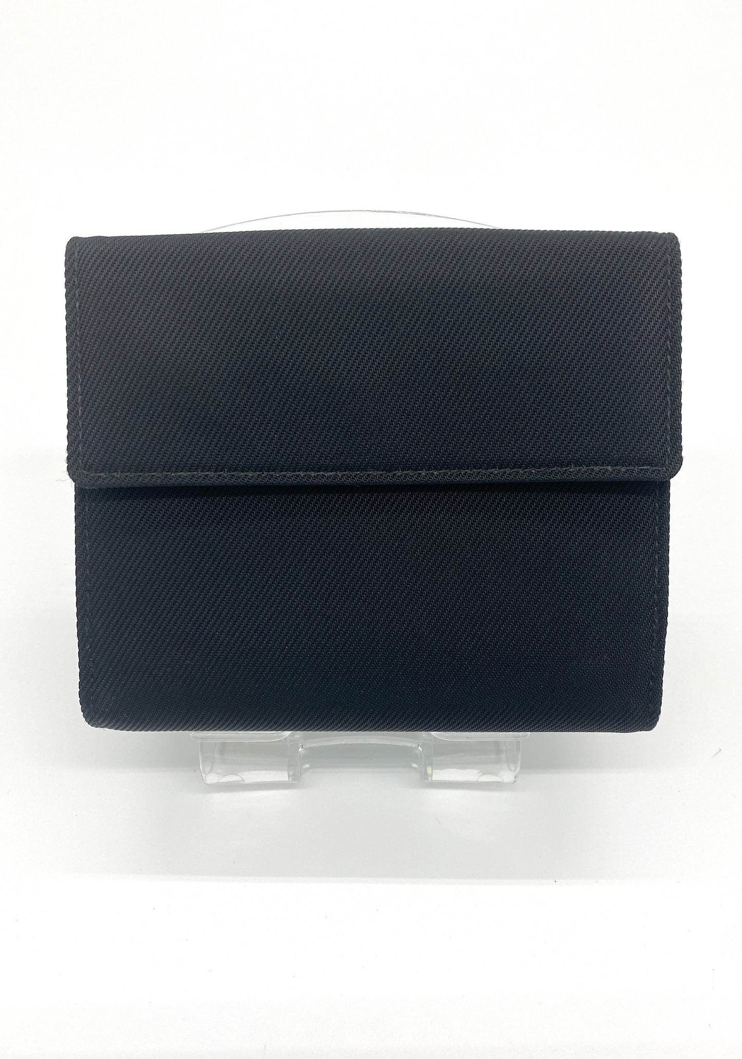 BVLGARI Folding Wallet Classico Canvas Authentic AA656