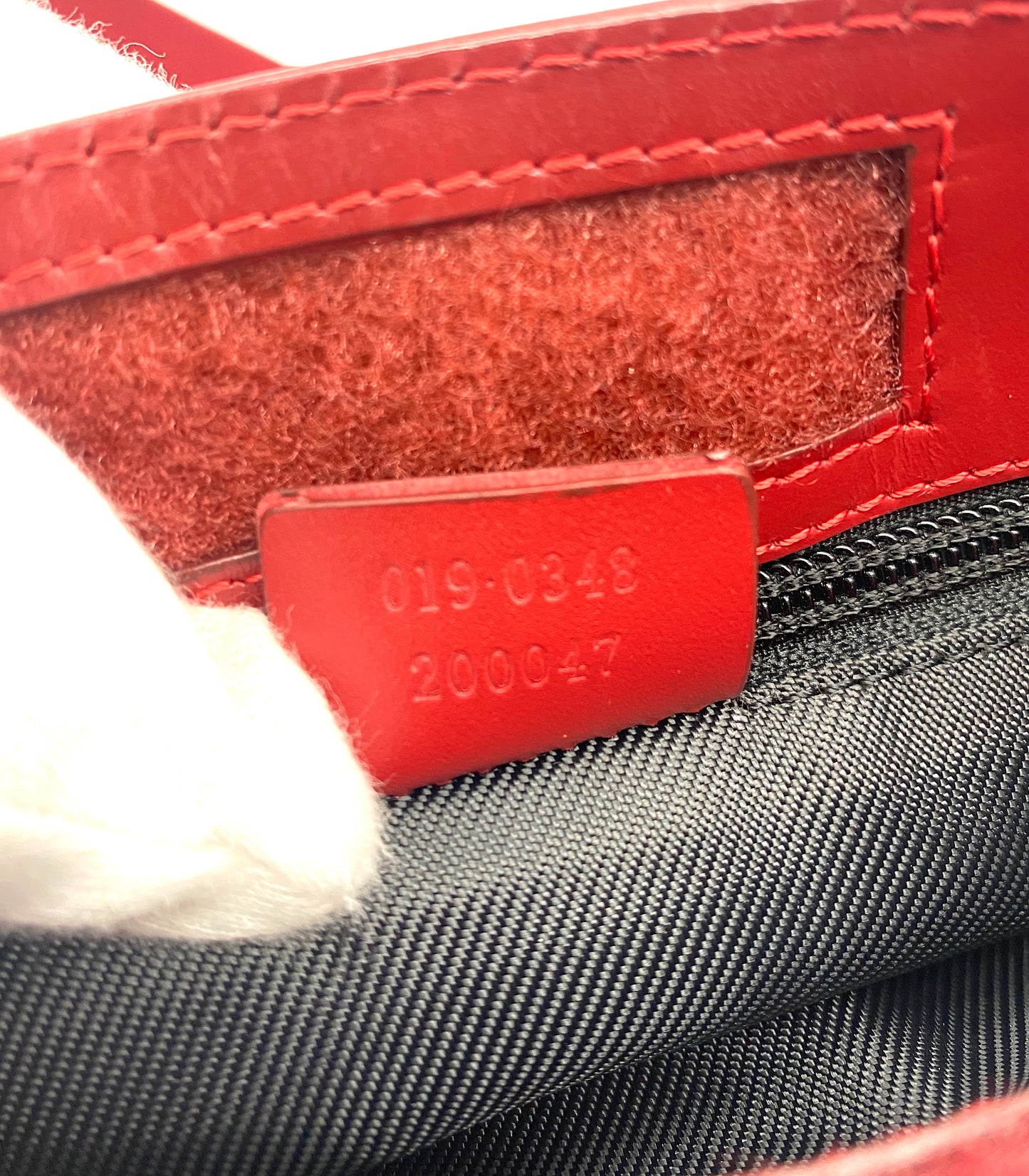 GUCCI GG Canvas Shoulder Bag Red Authentic AA672