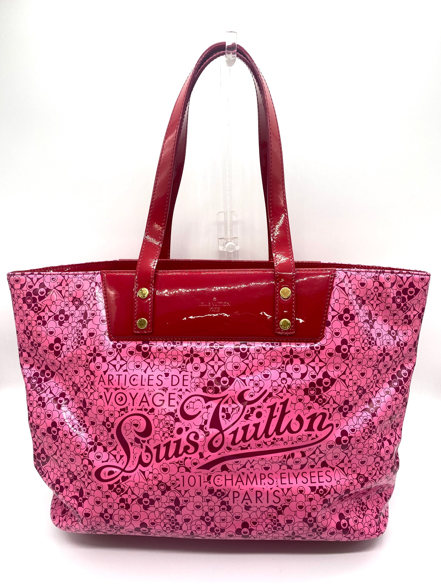 Louis-Vuitton Cosmic Blossom PM Tote Bag M93160 Beach Line Authentic AA366