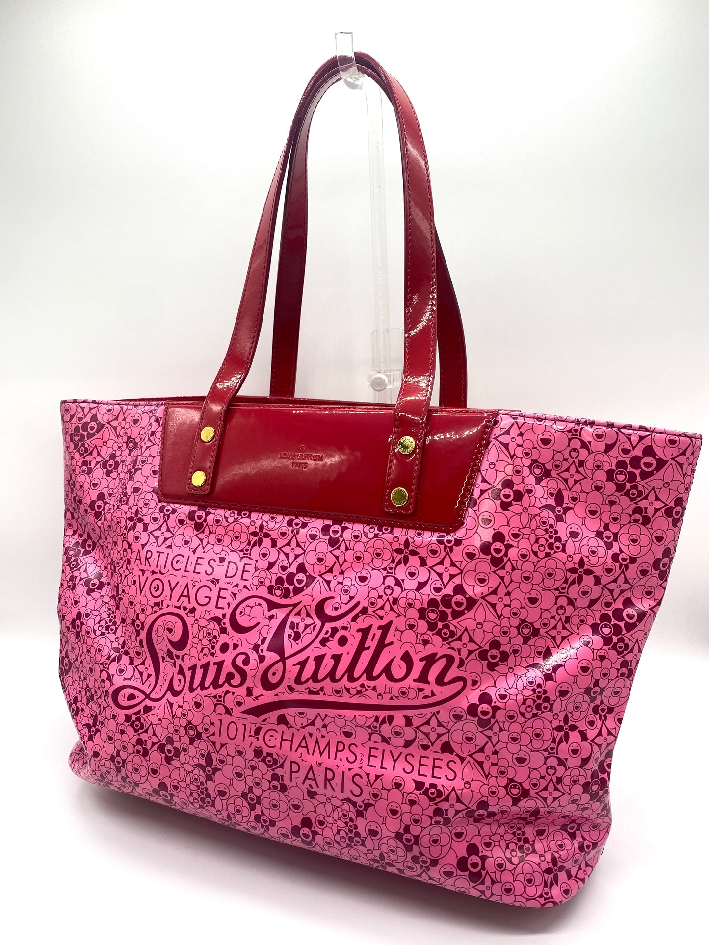 Louis-Vuitton Cosmic Blossom PM Tote Bag M93160 Beach Line Authentic AA366