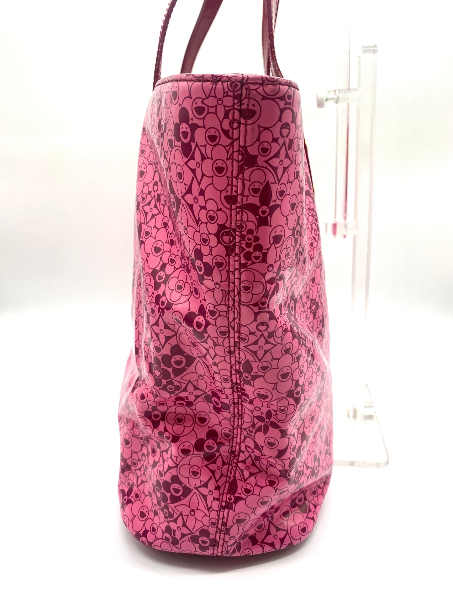 Louis-Vuitton Cosmic Blossom PM Tote Bag M93160 Beach Line Authentic AA366