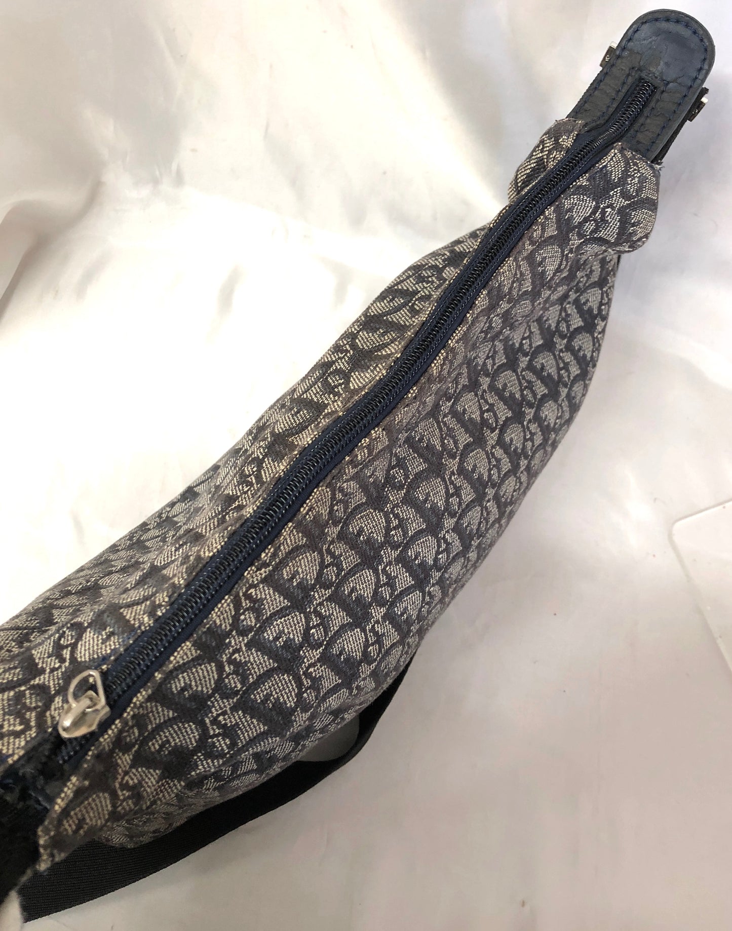 Dior Trotter Denim Shoulder bag Authentic AA358