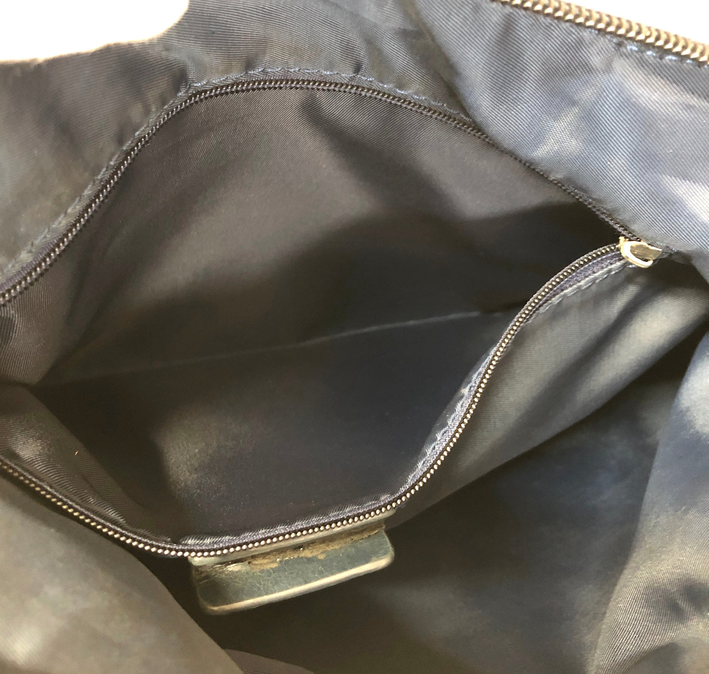 Dior Trotter Denim Shoulder bag Authentic AA358