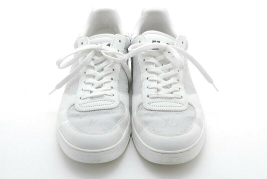 Louis-Vuitton sneakers monogram white *Rank AB* Authentic From Japan A675