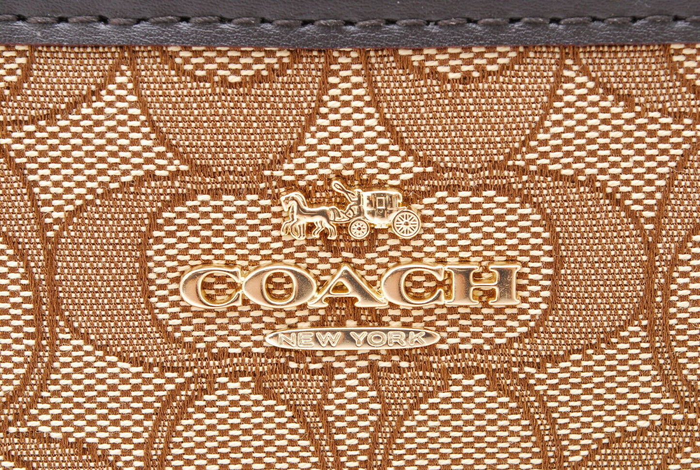 【Rank S】Authentic Coach signature canvas Cross Body shoulder bag From Japan A442