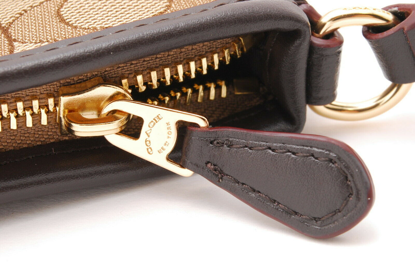 【Rank S】Authentic Coach signature canvas Cross Body shoulder bag From Japan A442