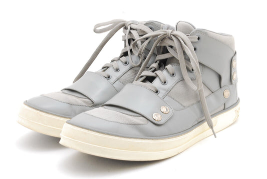 Louis-Vuitton Sneakers high-cut LV Cup Gray Size 9.5 Authentic A814