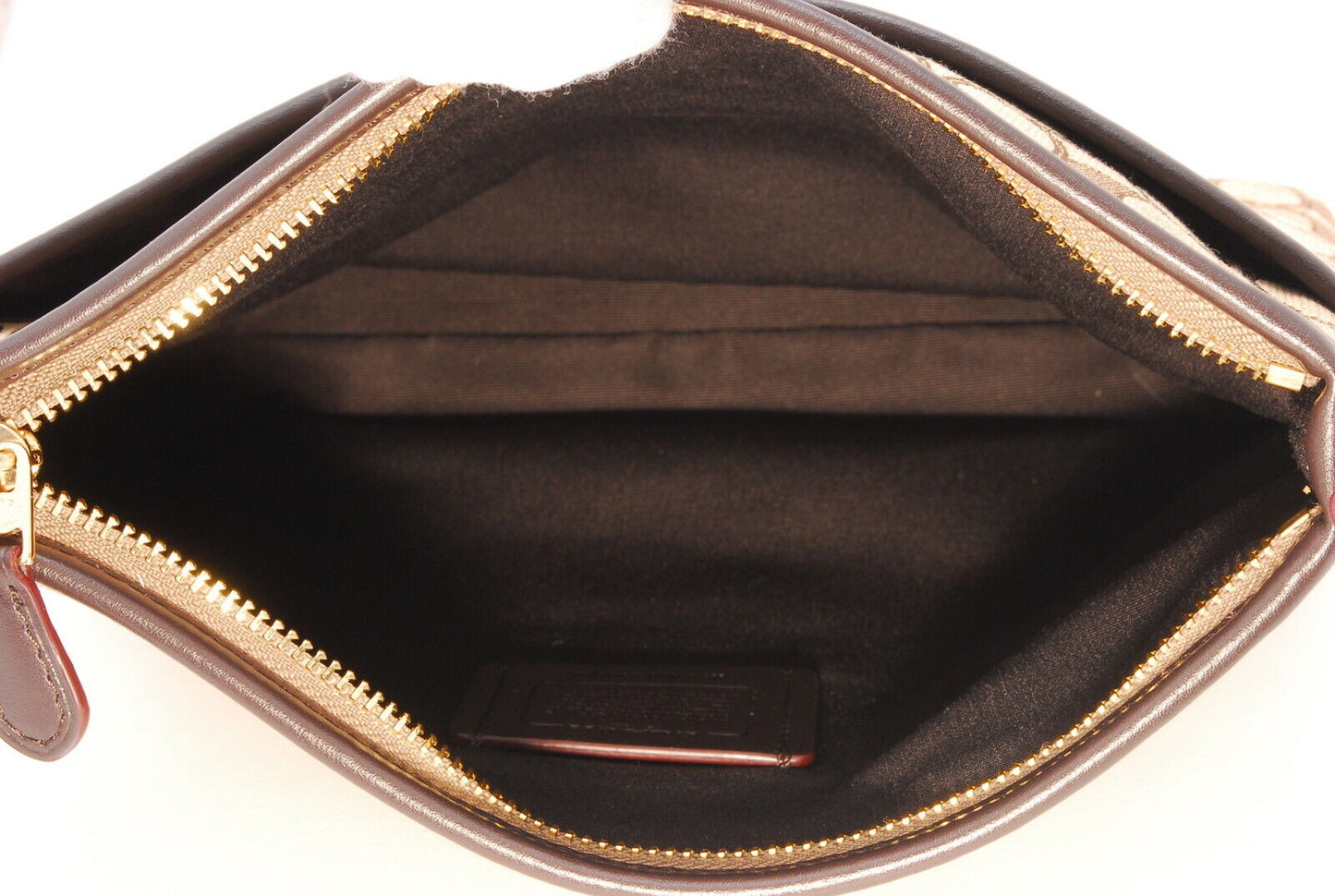 【Rank S】Authentic Coach signature canvas Cross Body shoulder bag From Japan A442