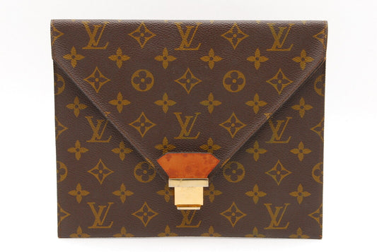 Louis-Vuitton Monogram Pochette Pratt A869